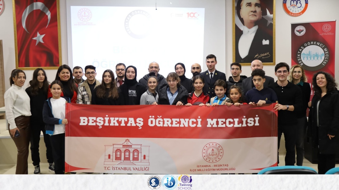  Beşiktaş İlçe Öğrenci Meclisi Başkanı Öğrencimiz Emir EMİROĞLU Seçilmiştir